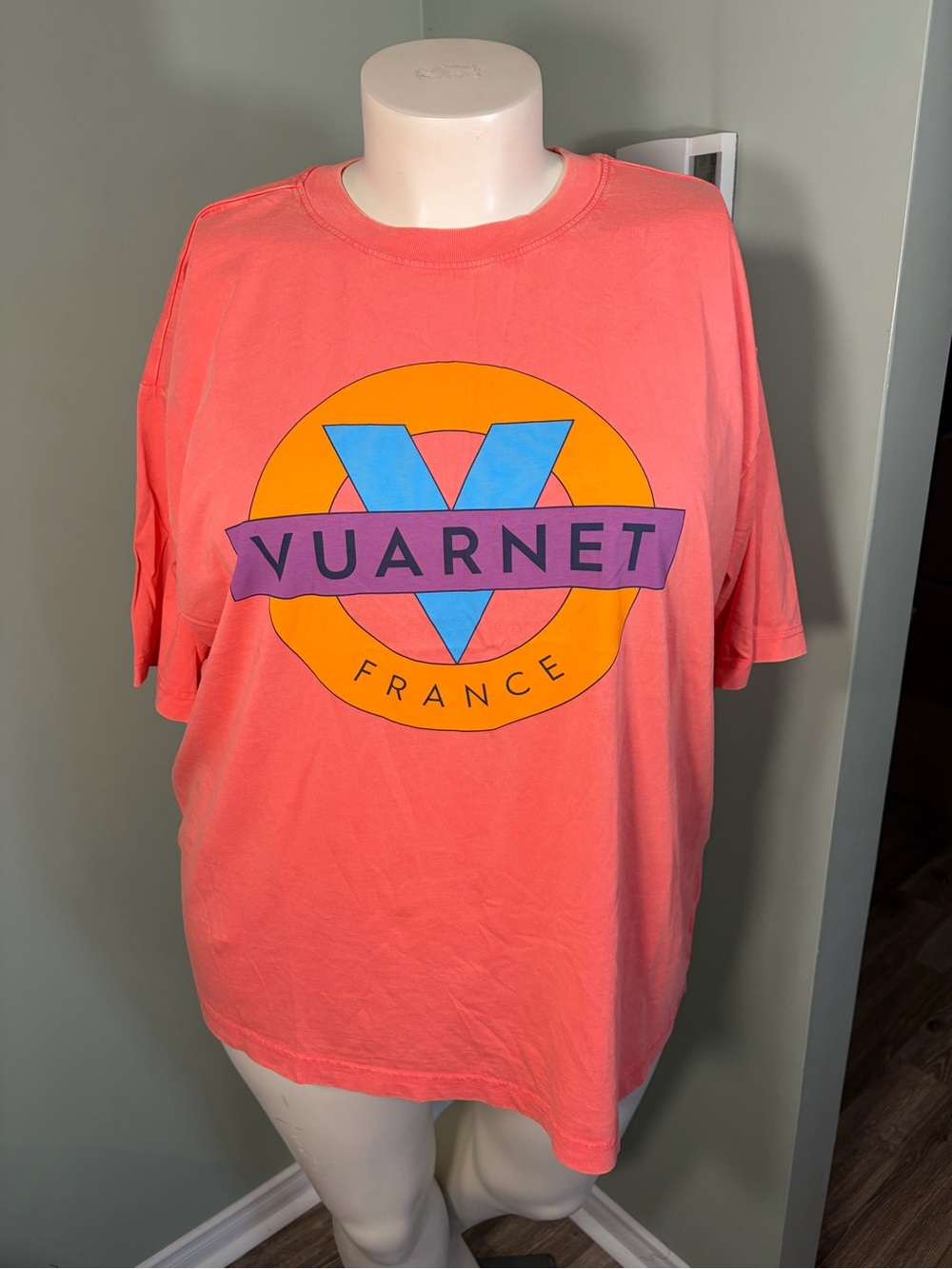 7. Vuarnet France woman’s Coral Logo Tee